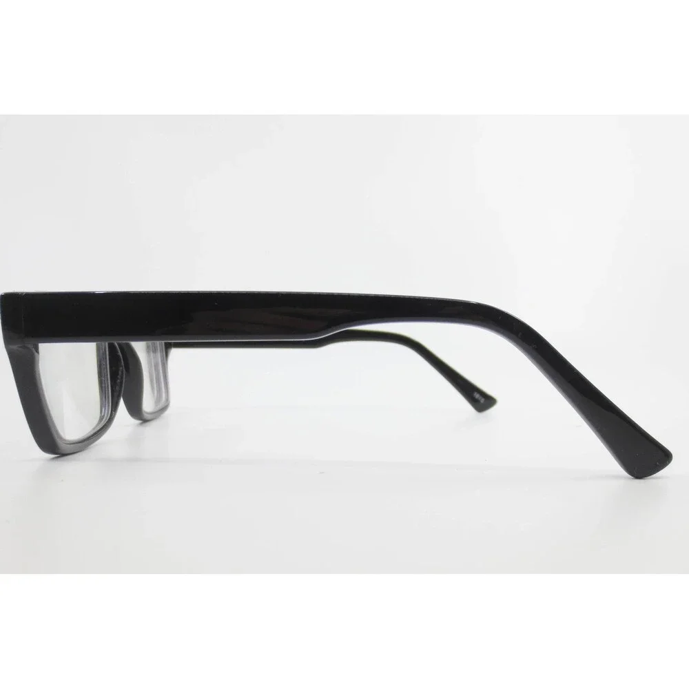 MP5101 BK Black Rectangular Eyeglass Frames 53-17-145 Full Rim Glasses